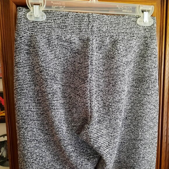 Lou & Grey Pull On Boucle-Knit Skinny Toothpick Pants/Leggings - Marled, Size S - Picture 10 of 16